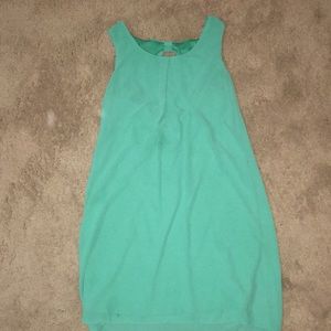 Cute sea foam green dress!